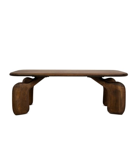 MaMaison stolik kawowy ORIZON 120         brązowy / drewno