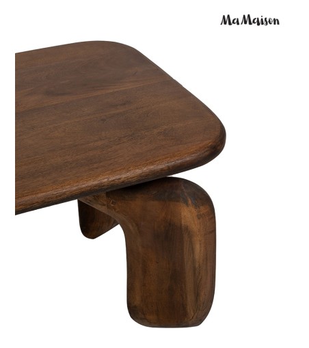 MaMaison stolik kawowy ORIZON 120         brązowy / drewno