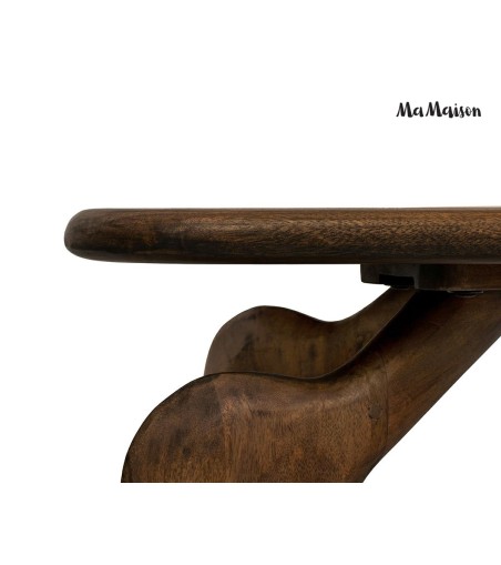 MaMaison stolik kawowy ORIZON 120         brązowy / drewno