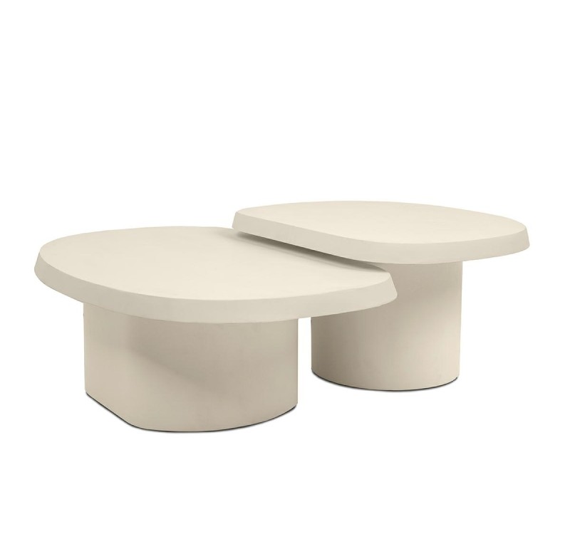 MaMaison zestaw stolików kawowych OTTO    70 / 90 beżowy