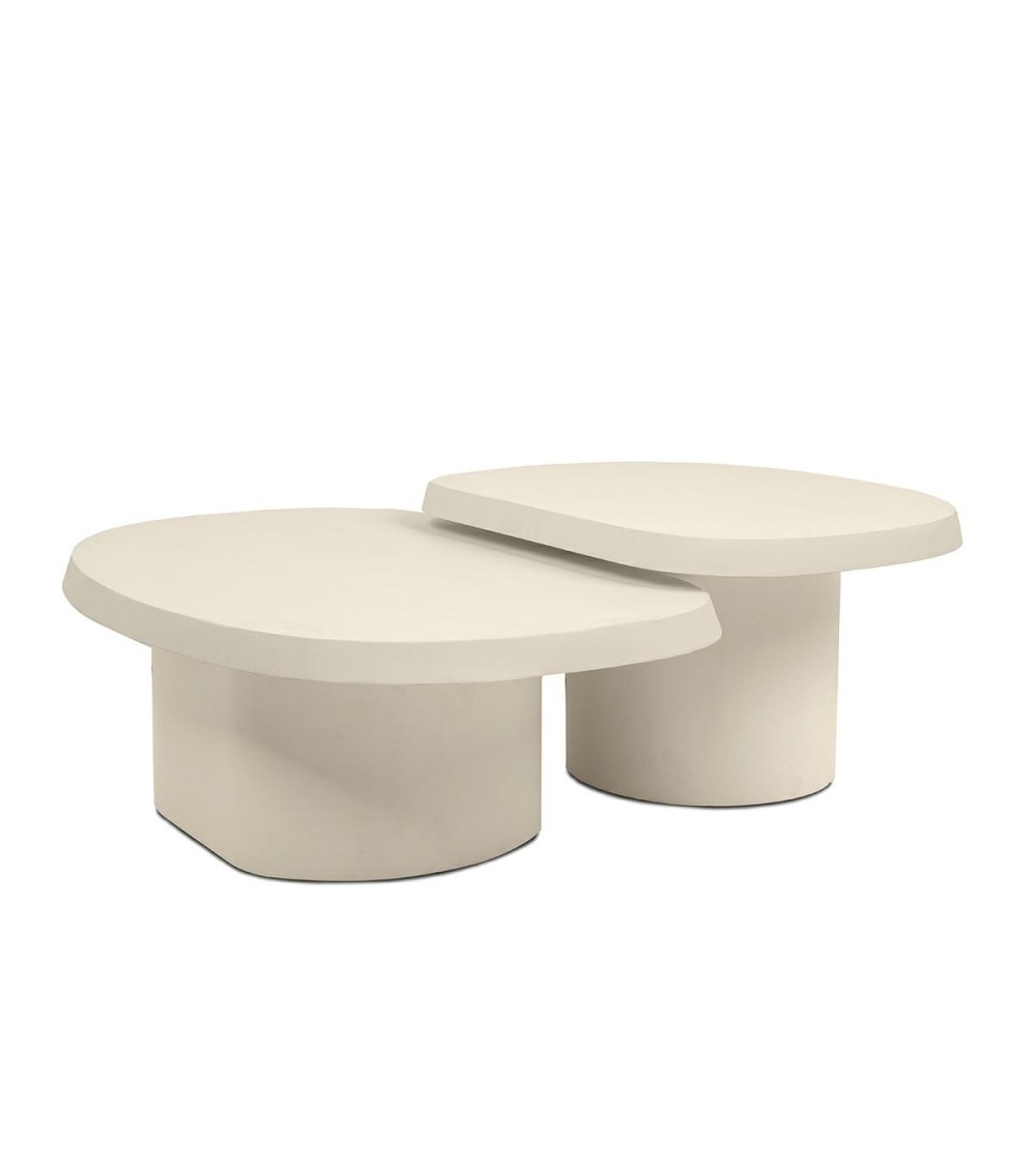 MaMaison zestaw stolików kawowych OTTO    70 / 90 beżowy