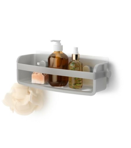 UMBRA półka prysznicowa FLEX szara