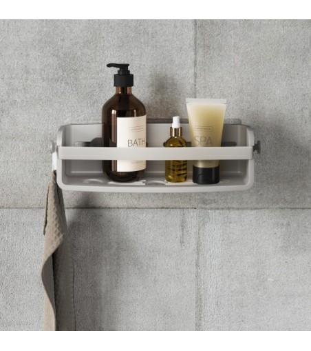 UMBRA półka prysznicowa FLEX szara