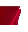 Fotel SWAN WOOL PREMIUM czerwony -  wełna, podstawa stal