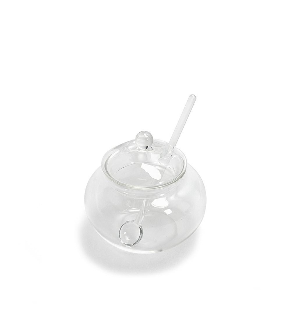 Mini cukiernica z łyżeczką SHP JAR        transparentna