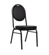 Krzesło bankietowe / konferencyjne HEBE   czarne
