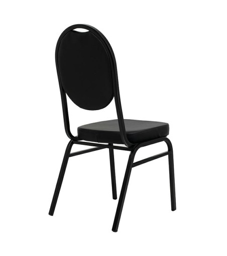 Krzesło bankietowe / konferencyjne HEBE   czarne