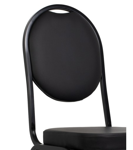 Krzesło bankietowe / konferencyjne HEBE   czarne