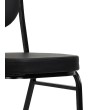 Krzesło bankietowe / konferencyjne HEBE   czarne