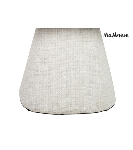 MaMaison krzesło obrotowe VERONA białe