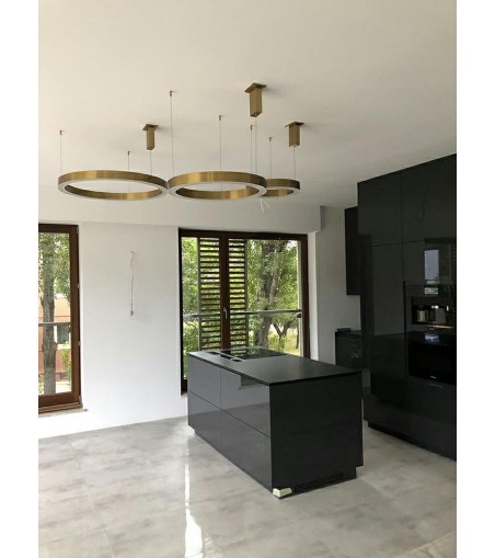 MOOSEE lampa wisząca RING 40 złota