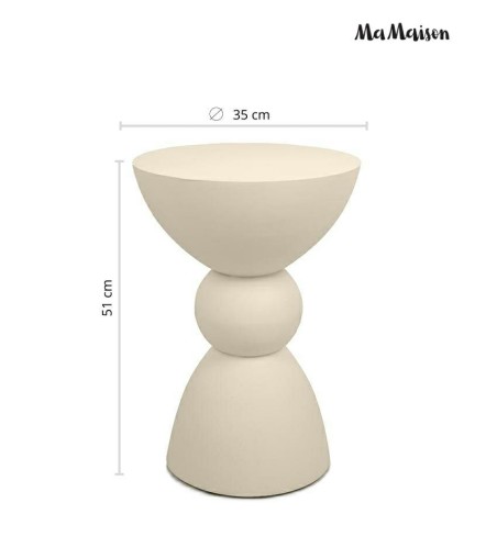 MaMaison stolik TADAO 35 beżowy