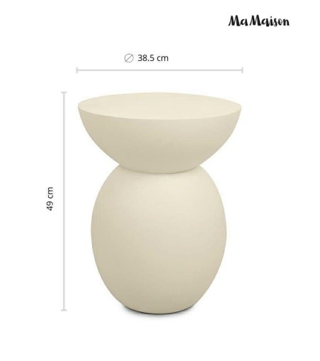 MaMaison stolik ARENE 39 beżowy