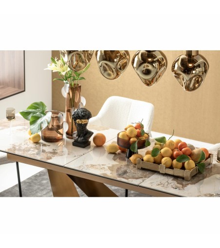 KARE misa dekoracyjna EINGMA 17 cm        brązowa