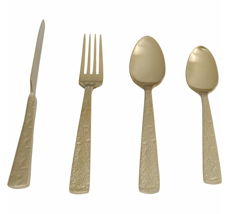 KARE zestaw sztućców ALANA MATT PEARL 16  szt.