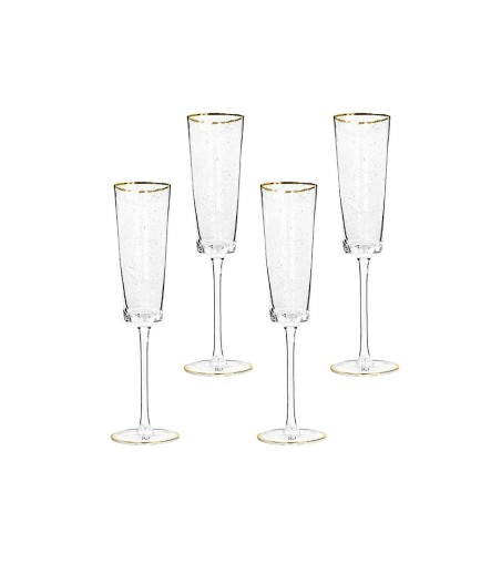 KARE komplet 4 kieliszków do szampana     HOMMAGE 165ml