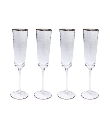 KARE komplet 4 kieliszków do szampana     HOMMAGE 165ml