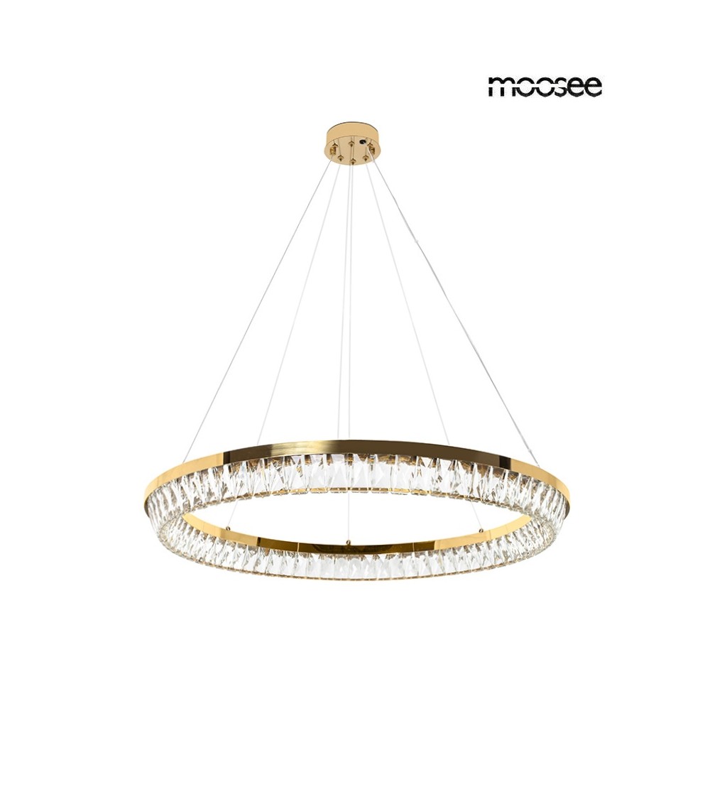 MOOSEE lampa wisząca SAVOY 100 złota
