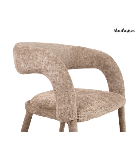 MaMaison krzesło IRIS beżowe