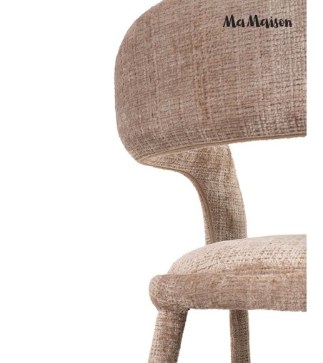 MaMaison krzesło IRIS beżowe