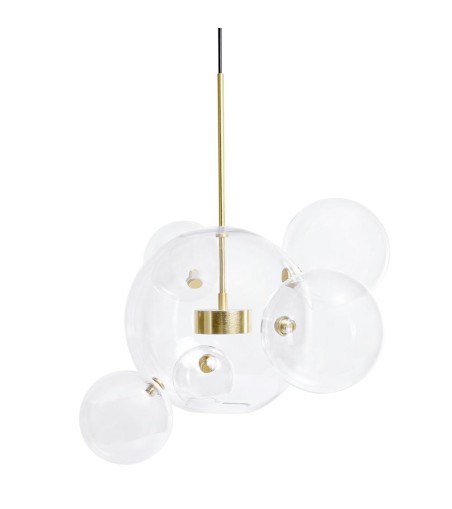 MOOSEE lampa wisząca CAPRI 6 złota