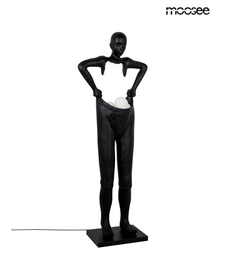 MOOSEE lampa podłogowa HUMAN HOUDINI      czarna