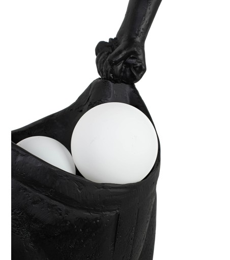 MOOSEE lampa podłogowa HUMAN HOUDINI      czarna