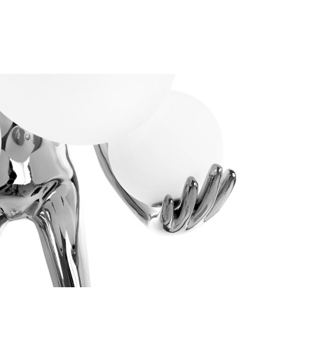 MOOSEE lampa podłogowa HUMAN SILVER       PREMIUM