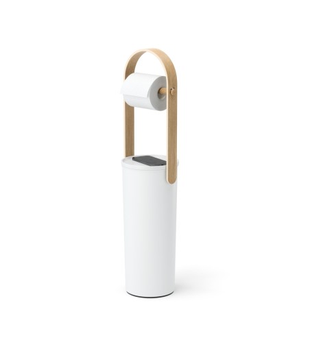 UMBRA stojak na papier toaletowy          BELLWOOD biały/naturalny