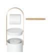 UMBRA stojak na papier toaletowy          BELLWOOD biały/naturalny