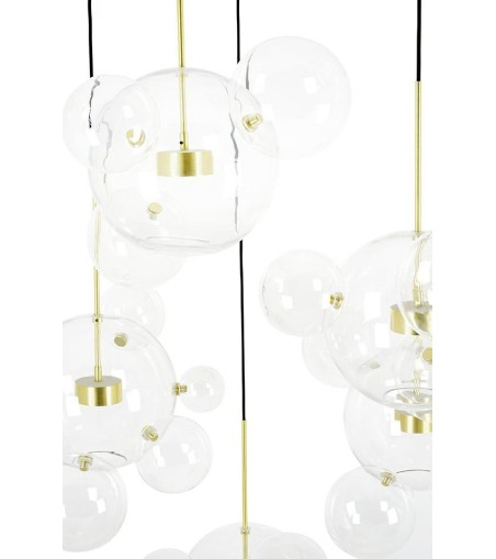 MOOSEE Lampa wisząca CAPRI DISC 5 złota