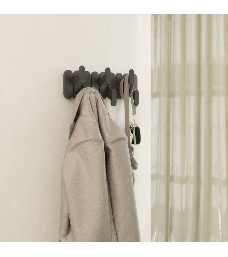 UMBRA wieszak na ubrania TEMPO 6 czarny