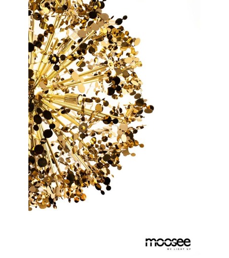 MOOSEE lampa wisząca MONETE 65 złota