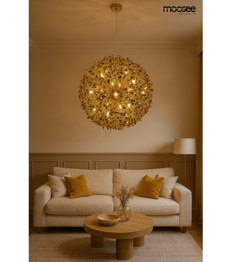 MOOSEE lampa wisząca MONETE 65 złota