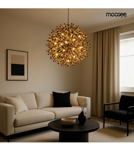 MOOSEE lampa wisząca MONETE 65 złota