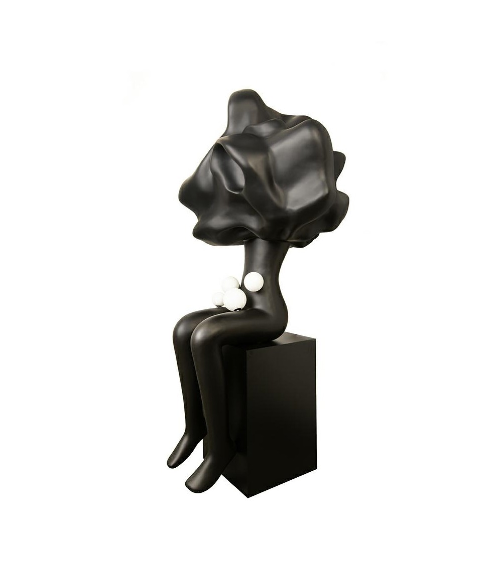 MOOSEE lampa podłogowa HUMAN IN THE       CLOUDS czarna