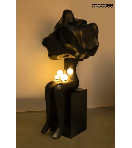 MOOSEE lampa podłogowa HUMAN IN THE       CLOUDS czarna