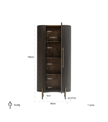 RICHMOND komoda LUXOR - 1 drzwiowa