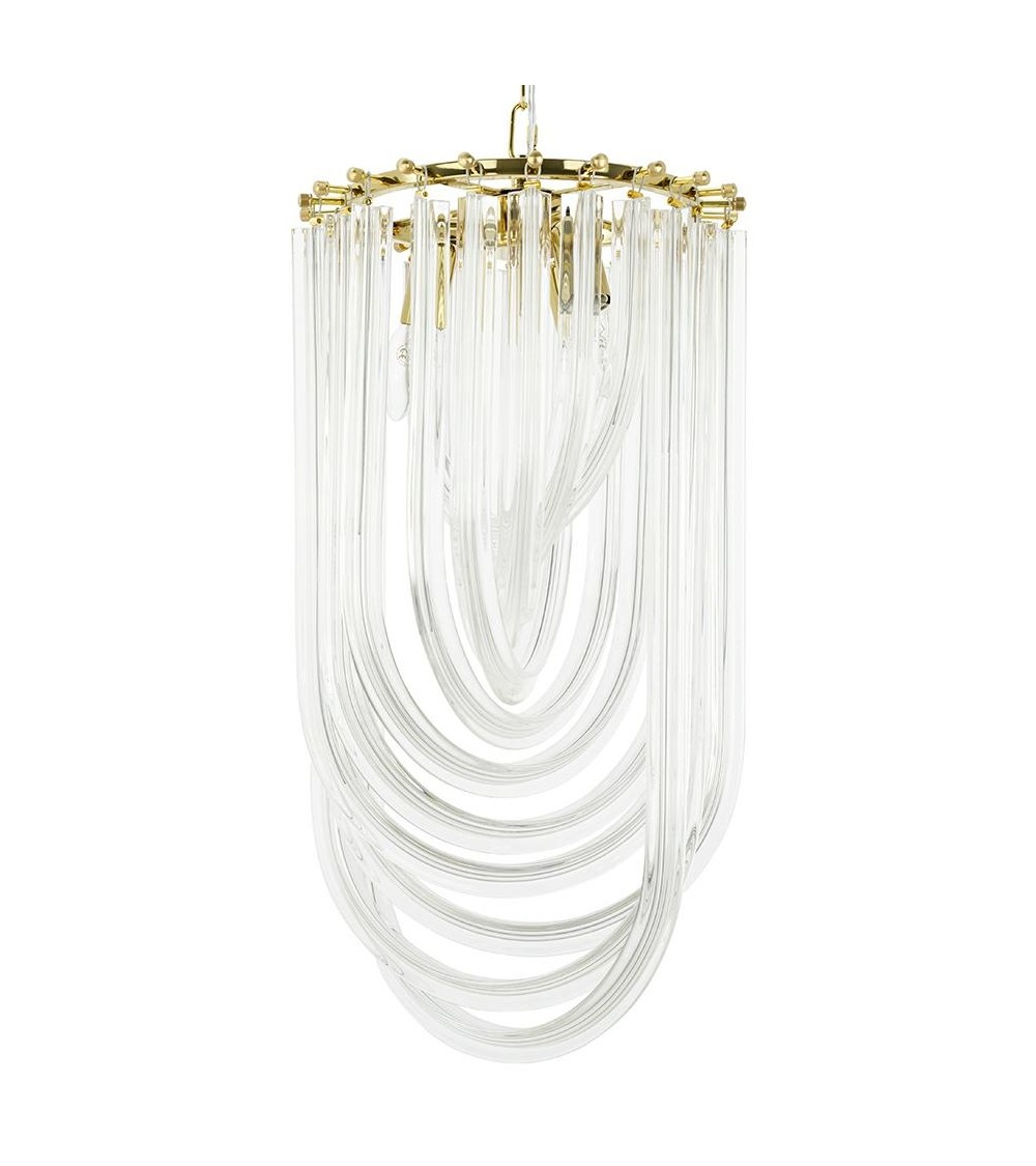 MOOSEE lampa wisząca MURANO L złota