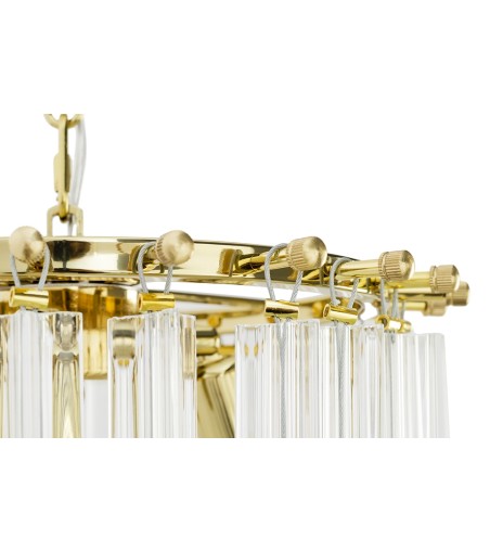 MOOSEE lampa wisząca MURANO L złota