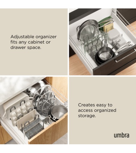 UMBRA organizer na naczynia PEGGY