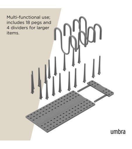 UMBRA organizer na naczynia PEGGY