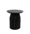 MaMaison stolik LEVANTE 50 czarny marmur  / drewno
