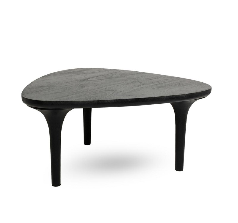 MaMaison stolik kawowy LAMINAR 86 czarny  / drewno