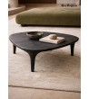 MaMaison stolik kawowy LAMINAR 86 czarny  / drewno