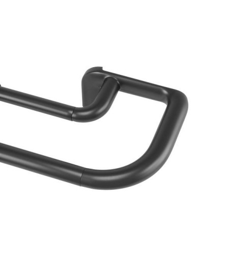 UMBRA karnisz TWILIGHT DOUBLE 76 - 213    cm czarny mat