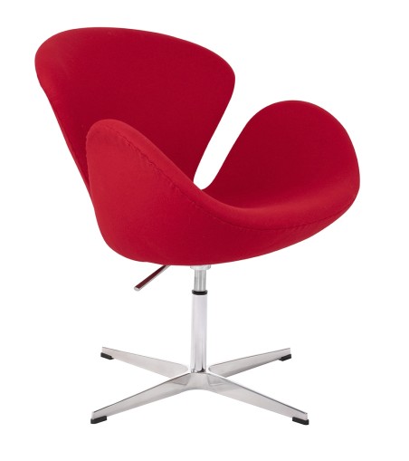 Fotel SWAN PREMIUM regulowany czerwony