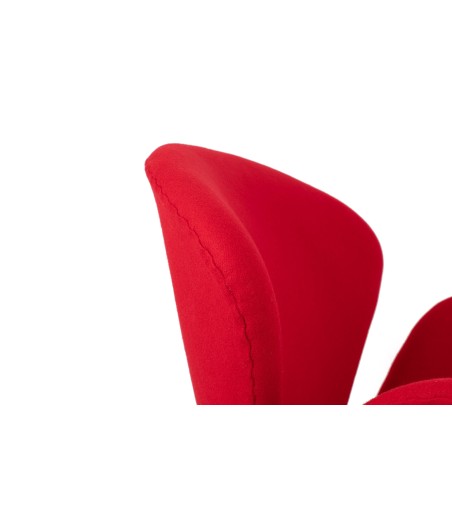 Fotel SWAN PREMIUM regulowany czerwony