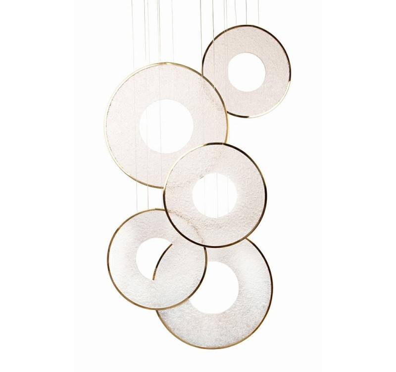 MOOSEE lampa wisząca STARDUST złota