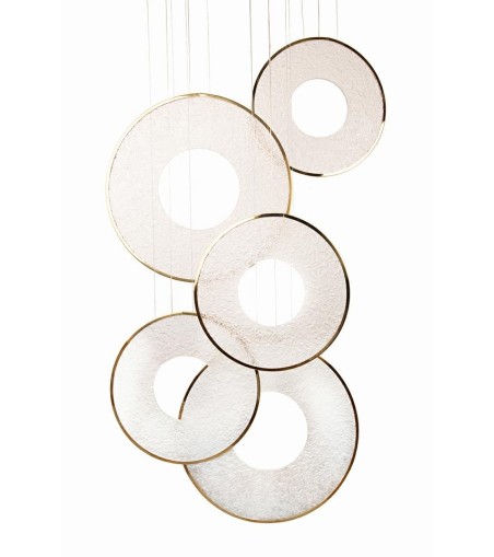 MOOSEE lampa wisząca STARDUST złota